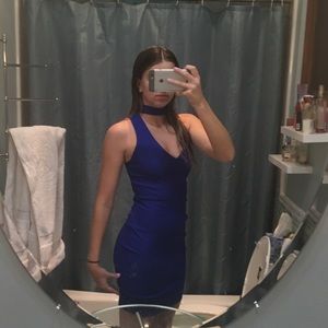 Guess Royal Blue Mini Dress